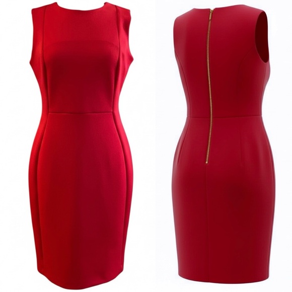 Ladies Calvin Klein Ted Sheath Dress Size 4 or 6 or 8 NWT - Picture 5 of 8